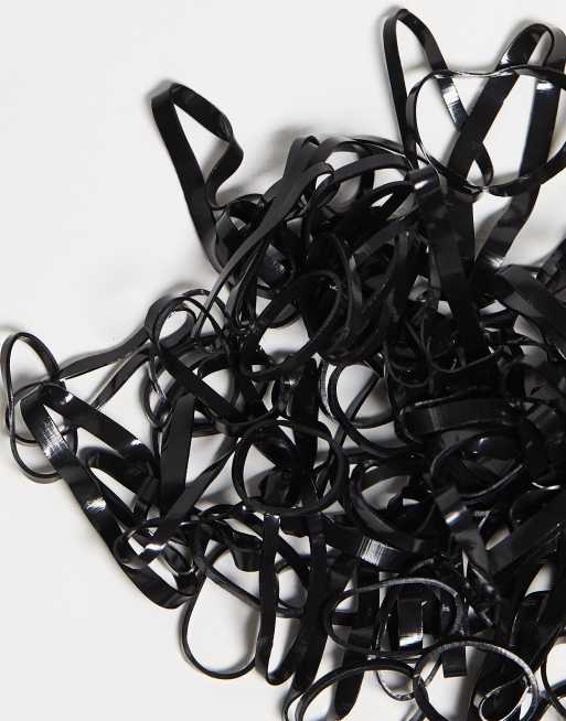 Kitsch Black No Snag Elastic 100 Pack, 3 of 4