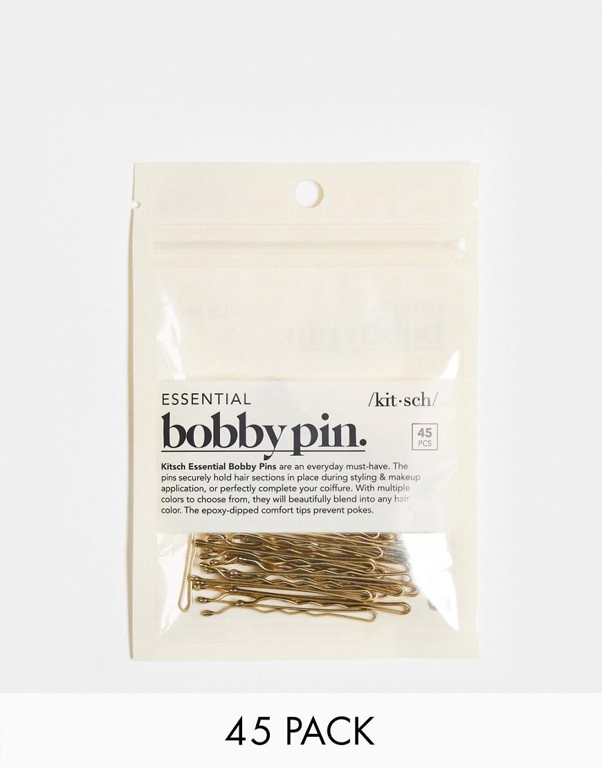 Kitsch Blonde Essential Bobby Pin 45 pack-No colour