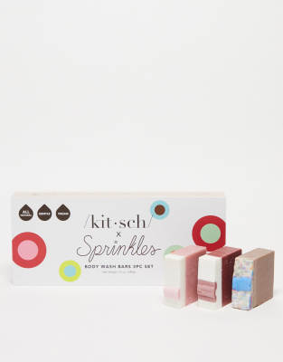 Kitsch Body Wash Bars - Sprinkles-no Color