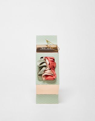 Kitsch Christmas Cracker Satin Scrunchies Gift Set - 3 Pack - ASOS Price Checker