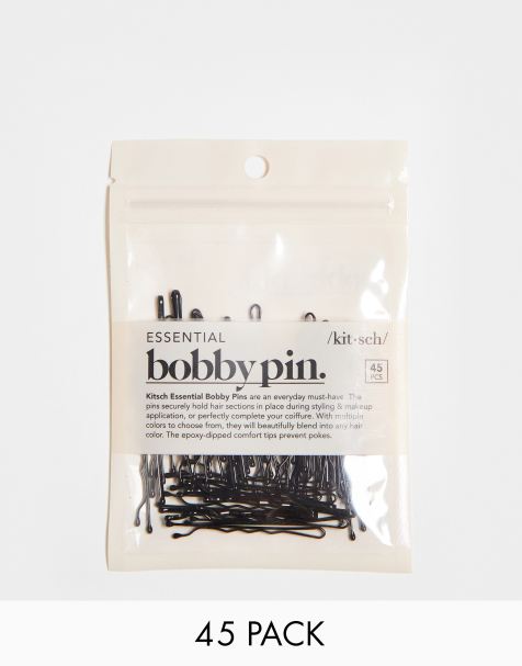 Kitsch - Essential Bobby Pin - Pakke med 45 stk. - Sort - view 1
