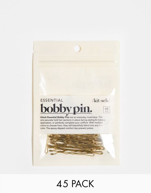 Brushworks Blonde Bobby Pins - Confezione Da 50 Pezzi, 5.5 Cm