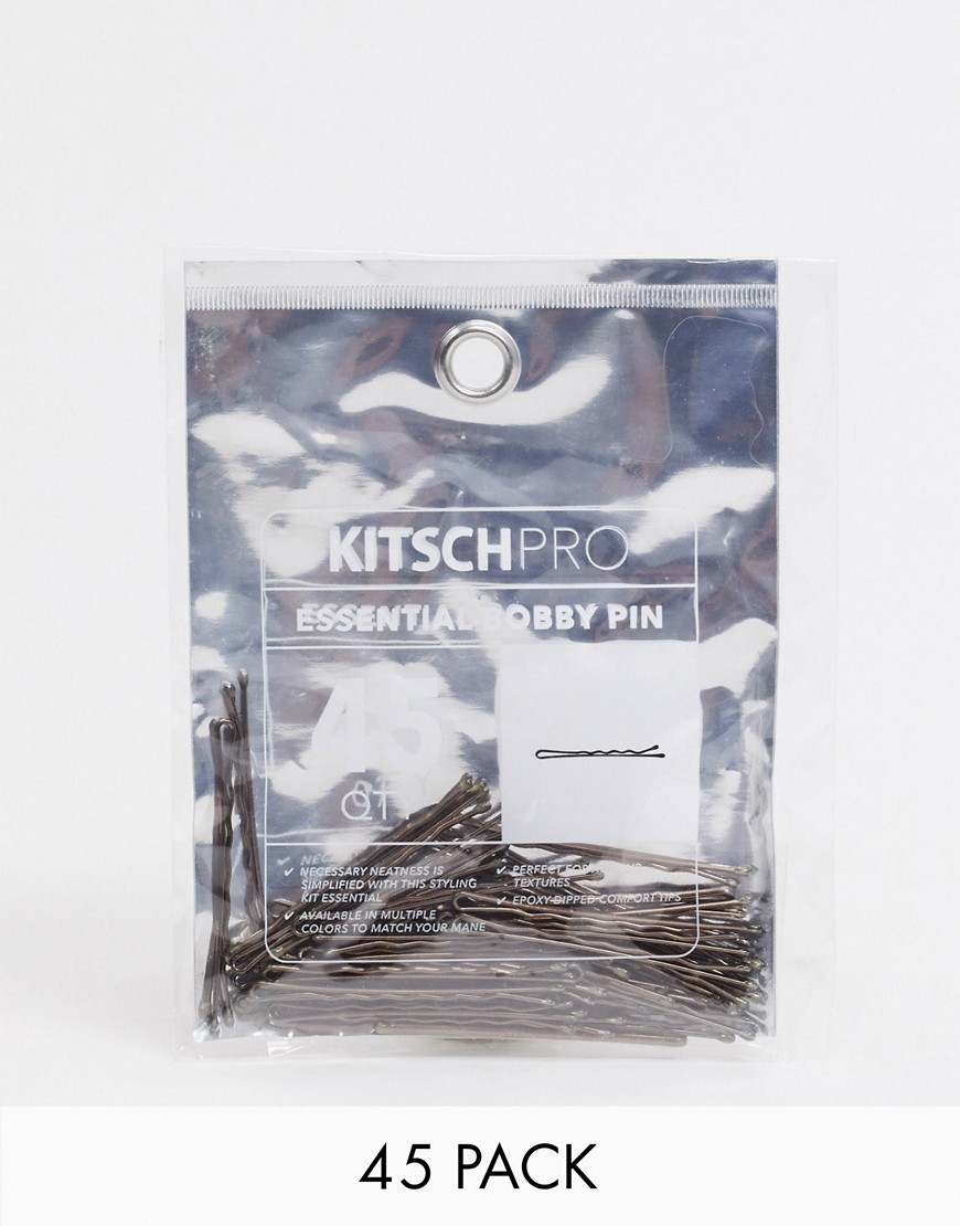 kitsch - essential - confezione da 45 forcine tartarugate-nessun colore