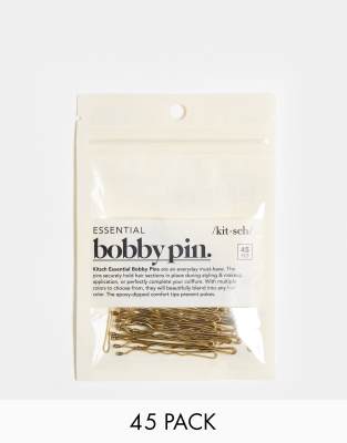 Kitsch - Essential - Haarnadeln im 45er-Pack - Blond-Keine Farbe