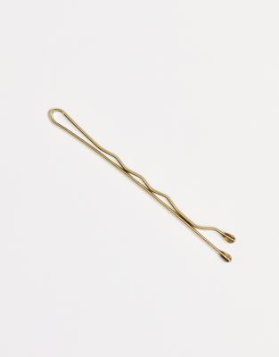 36 X Blonde Haarnadeln (Bobby Pins) – Gewellt, Ca. 5 Cm Lang, Für Dutt, Zopf & Extensions