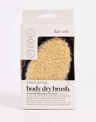 Kitsch Exfoliating Body Dry Brush-no Colour In Transparent