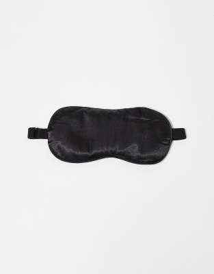 Kitsch Kitsch Lavender Weighted Satin Eye Mask - Black-No colour