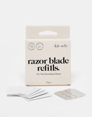 Kitsch - Lot de 10 lames de rasoir de rechange-Pas de couleur