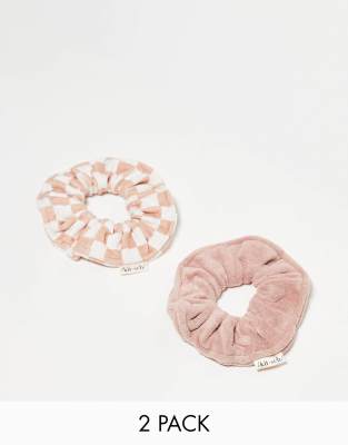 Модные быстросохнущие резинки для полотенец из микрофибры - Терракотовая шахматная доска 4090₽