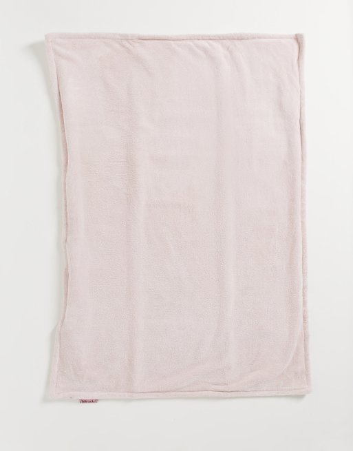 Kitsch Microfiber Towel Pillow Cover Blush ASOS