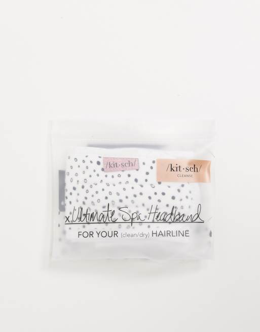 Kitsch Microfibre Spa Headband - Micro Dot