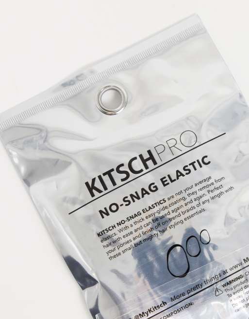 Kitsch No Snag Elastic - Black