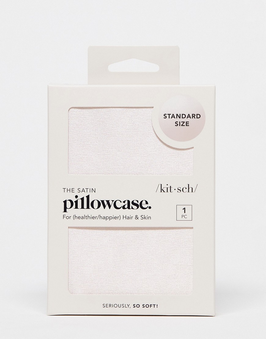Kitsch Satin Pillowcase - Blush-No Colour