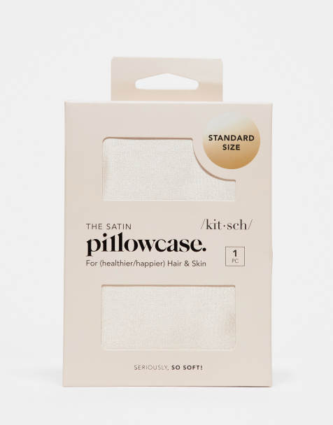 Kitsch Satin Pillowcase - Champagne - view 1