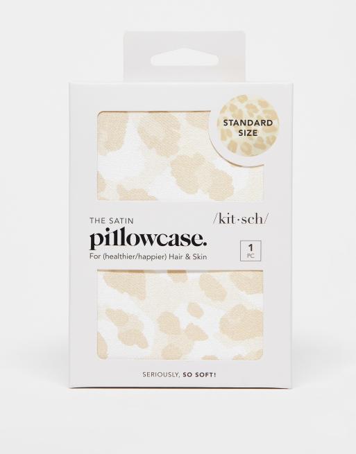 Kitsch Satin Pillowcase -Leopard | ASOS