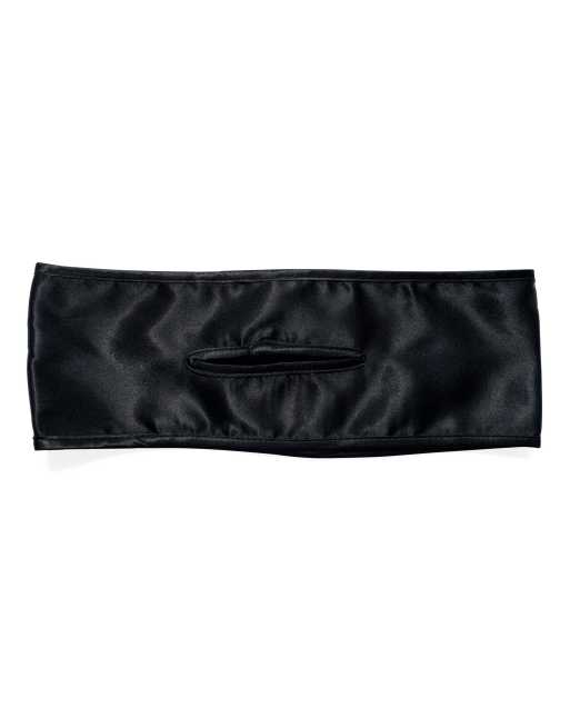 Kitsch Satin Sleep Headband Black ASOS