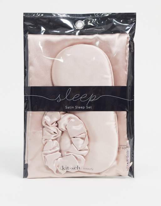 Kitsch satin beauty online sleep set