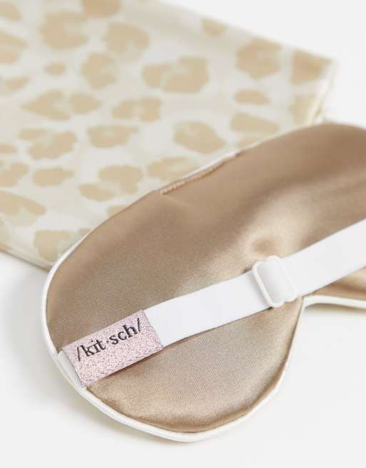 Kitsch Satin Sleep Set - Leopard, 2 of 4