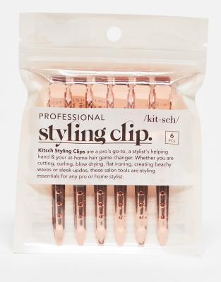 Kitsch Kitsch Styling Clip 1 Pack - Rose Gold-No colour