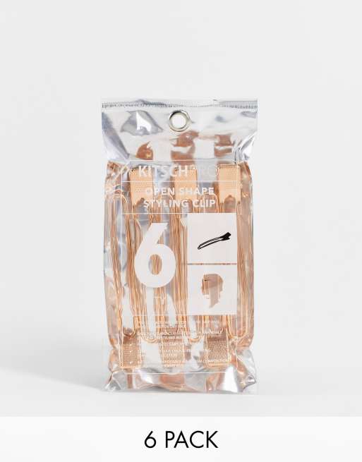 Kitsch – Stylingclips, 1 Packung – Roségold