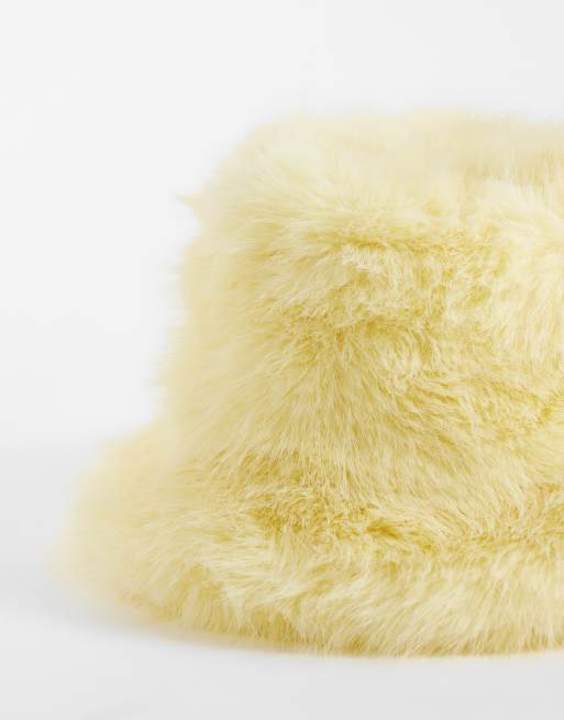 Kiwi & Co bob en faux-fur citron, 3 de 3