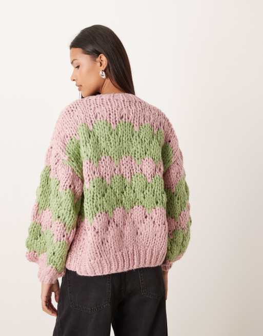 NKNIT　bubble cable hand KNIT bubble cable hand KNIT – NKNIT