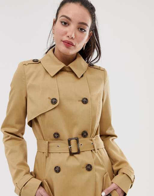 Klassisk trenchcoat fra ASOS DESIGN Tall, 3 af 4