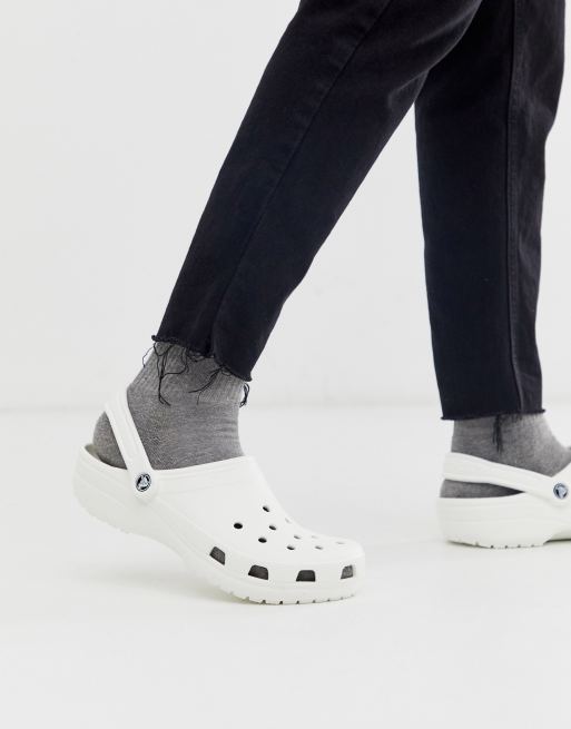 plan Sandsynligvis Optimal Klassiske hvide sko fra Crocs | ASOS