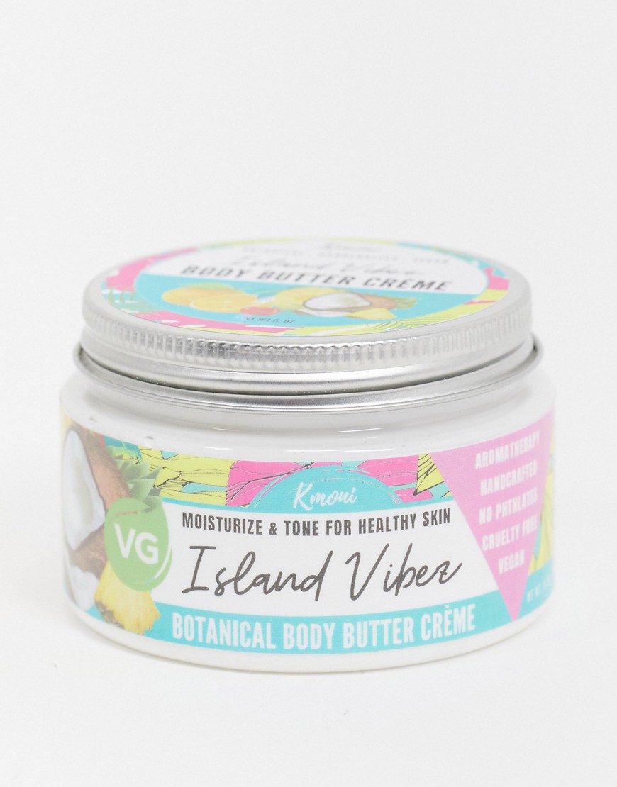 Kmoni Cosmetics Island Vibez Botanical Body Butter Creme-No color