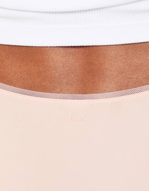 Knickerbox 3 pack micro high leg brief in black - BLACK, 3 of 4