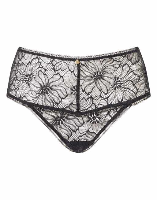 Knickerbox Alice high-rise brazilian in black, 4 of 4