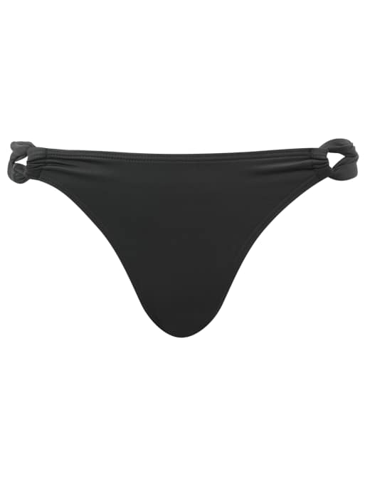 Knickerbox Swim essentials tie side bikini bottoms - black in black - BLACK, 5 of 5