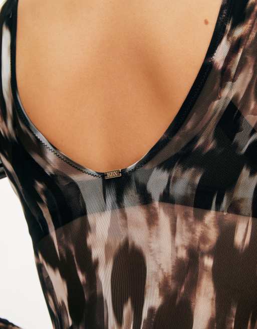 Knickerbox Zadie long sleeve body in multi colour - MULTI, 2 of 3