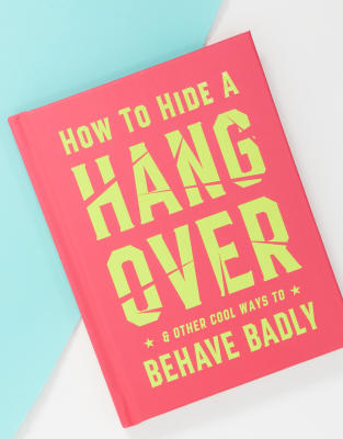 фото Книга "how to hide a hangover"-мульти allsorted