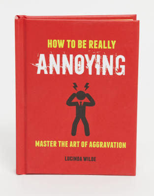 Книги и канцтовары  Asos Книга «Как надоедать другим» (How to Be Really Annoying)-Многоцветный