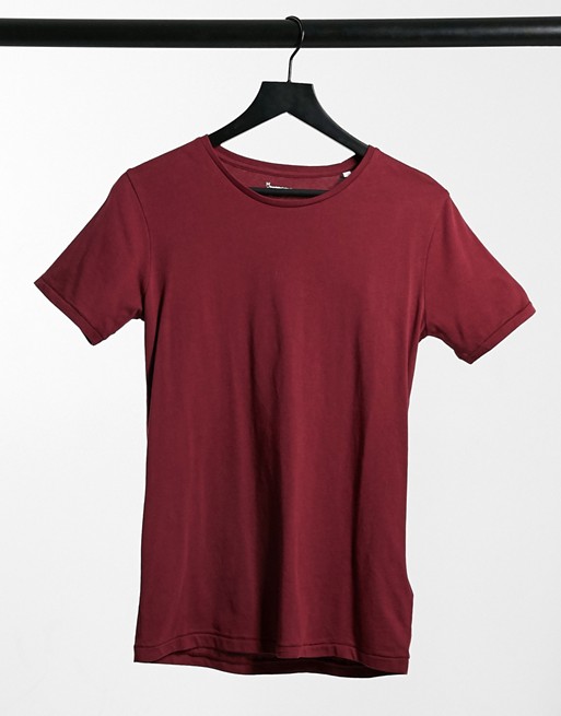 Knowledge Cotton Apparel organic cotton t-shirt in red