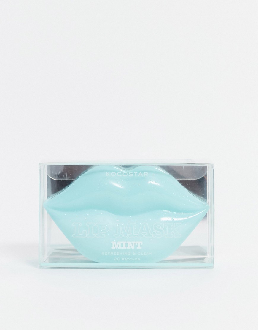 Kocostar – Mint Lip Mask – Läppmask i 20-pack, SPARA 50%-Ingen färg