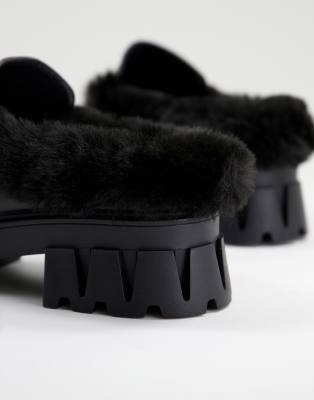 loafers with fur lining