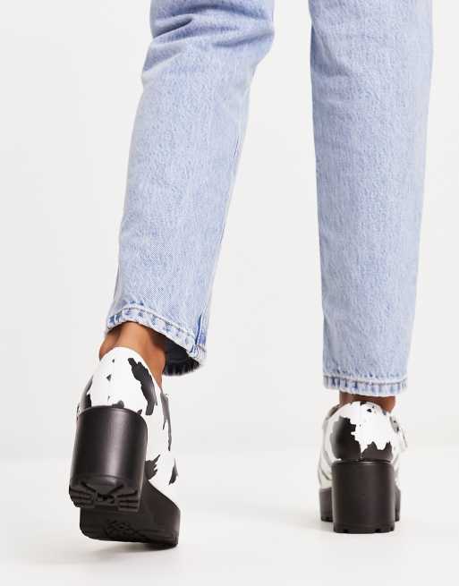 Cow print mary cheap janes