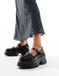 Koi Cloud Mist chunky shoes in black