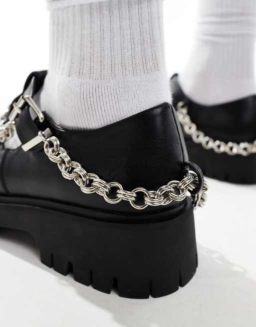 KOI Cosmere mens chain mary janes in black , 3 of 4