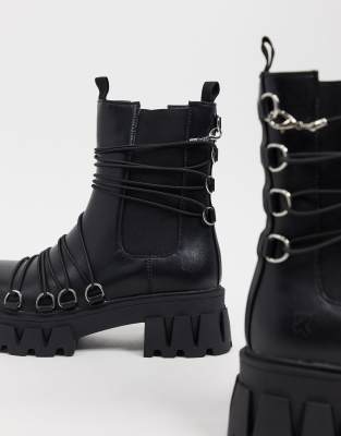 chunky boots vegan