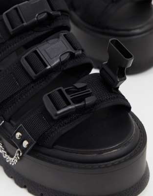 vegan chunky sandals