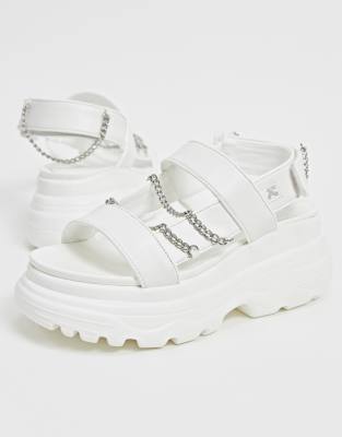 vegan white sandals