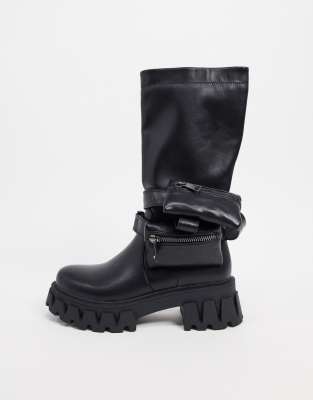 vegan mid calf boots