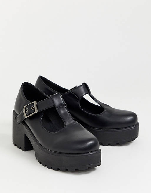 Koi Footwear Sai mary-jane heeled shoes - BLACK