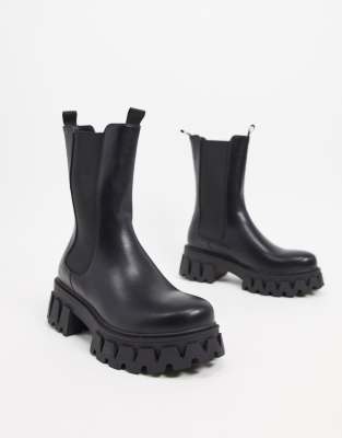 chunky boots vegan