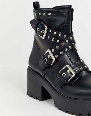 studded boots