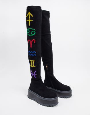 vegan over the knee boots