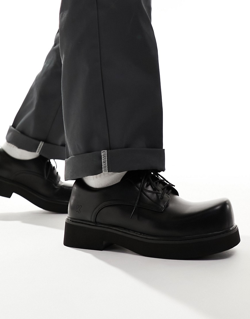 KOI Oversized Derby Shoes In Black